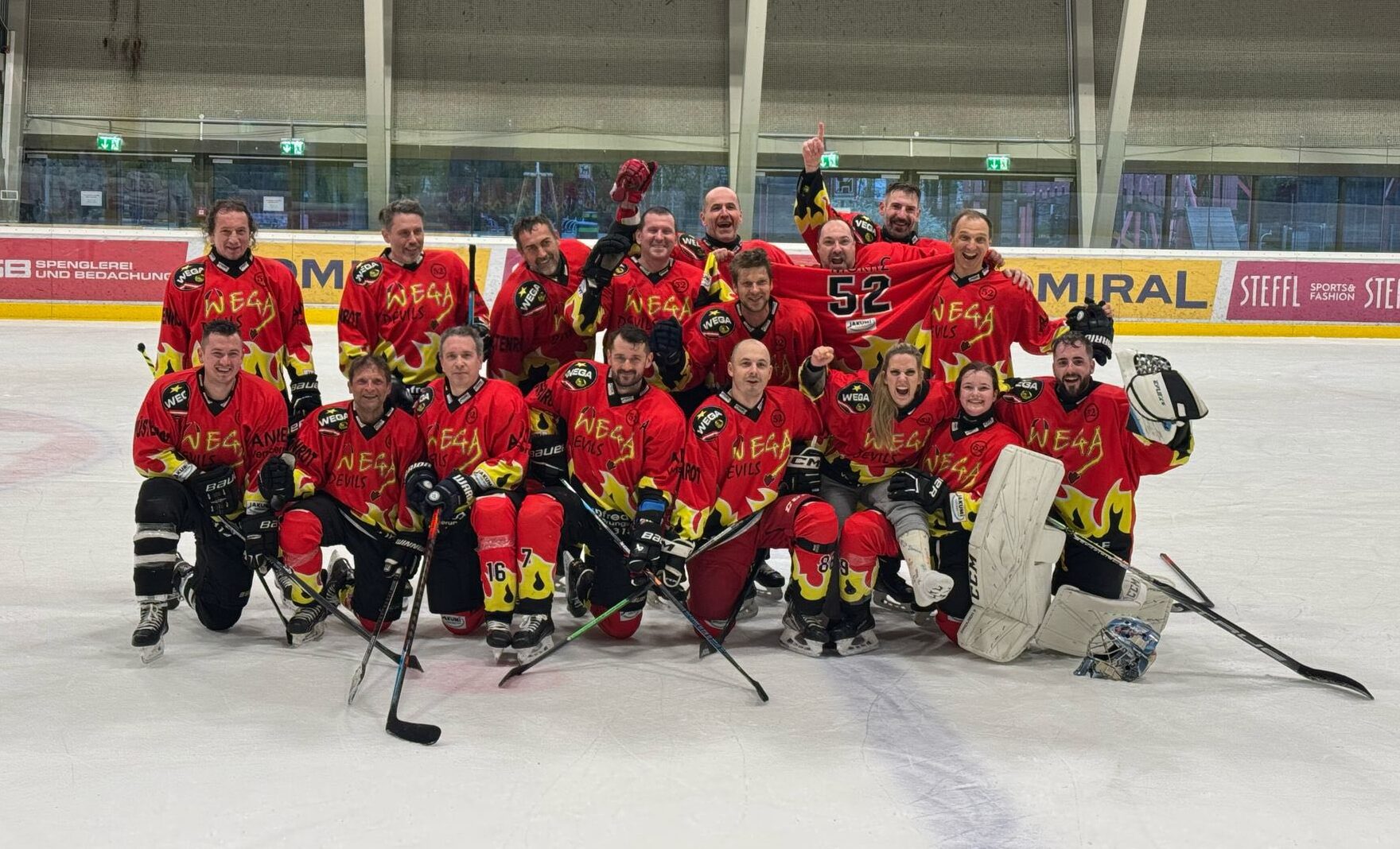 WEGA Devils sind TÜVHL Champion 2024/25